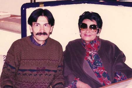 Victoria de los Angéles y Raúl de la Mora