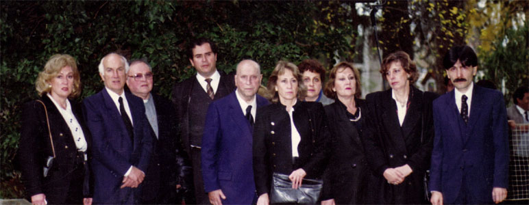 Familia Arrau y Raúl de la Mora
