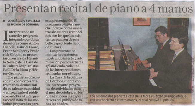 El Mundo de Córdoba 2008